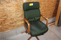 Tall back Green Adjustable Chair