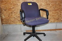 Purple Adjustable Office Chair