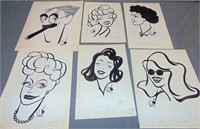 Perotti Caricatures.