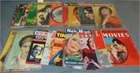 Vintage Movie Magazine Lot.,