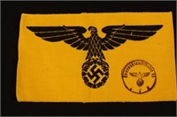 Nazi State Service Yellow Armband