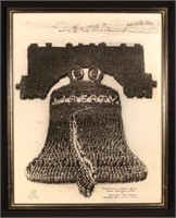 "The Human Liberty Bell" Gelatin Silver Print