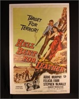 1960 movie poster “Hell Bent for Leather”