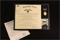 VN Purple Heart KIA grouping for U.S. Marine