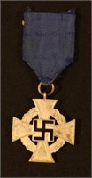 Nazi 25 Year Faithful Service Medal