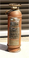 Antique 1898 Brass Fire Extinguisher