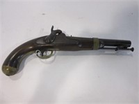 U.S. H. Aston Mo. 1842 Percussion Pistol,