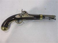 U.S. Marked H. Aston & Co. 1852 Percussion Pistol,