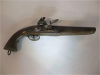 European Military Style Flintlock Cavalry Pistol,