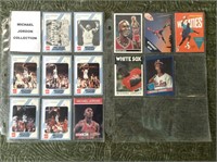 Lot of 13 Michael Jordan Trading Cards