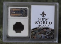 New World Hoard French Colonies 1711-D 30 Denier