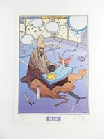 Moebius. Ex-libris Starwatcher. 250ex N/S.