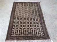 Vintage Persian Bokhara Carpet  - 27554