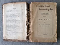 1900 Baptism by the Holy Ghost by Rev. Morrison