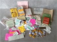 Large Lot of Coal Mine Safety Stickers & Pins