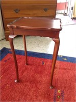 Vintage Bombay Company Solid Cherry Side Table