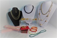 Costume Jewelry Sets, Crystals & Wood