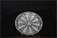 Bohemia Cut Crystal from Czech Republic Platter