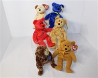 The Beanie Buddies Collection Bears with Tags