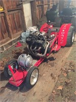 Zinger Modified Mini Pulling Tractor.