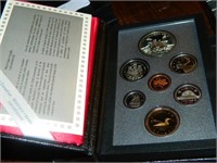 1989  ROYAL CANADIAN MINT SILVER  PROOF SET