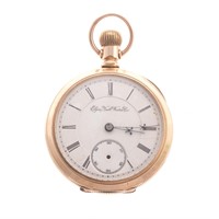 An Elgin Pocket Watch in 14K Gold