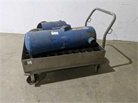 Filter Housing & Divided Steel Cart with Dividers-