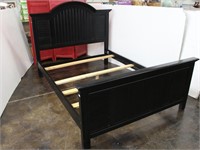 Black Country Chic Size Double Bed Frame