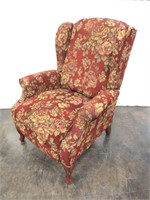 Tapestry Style Wing Back Reclining Chair