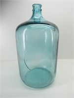 LARGE Vintage 5 Gallon Blue Glass Water Bottle Jug