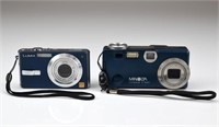 A Panasonic Camera and a Minolta Camera