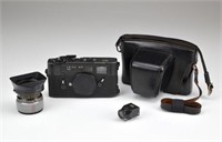 Leica M5 Camera Body and Accessories