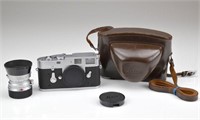 Leica M2 Camera Body and Lens