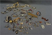 Vintage Ladies Costume Fashion Jewelry and Watches