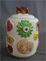1950's L A Pottery USA Cookies All Over Cookie Jar