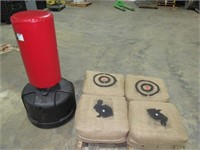 Punching Bag and Archery Targets-