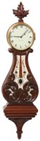 American Lyre Banjo Clock