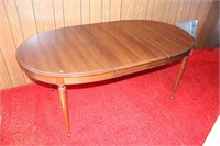 kitchen table with leaf 72" long x 38" wide