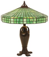 20 in. Handel Geometric Leaded Table Lamp