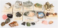 Minerals & Rocks Collection Mesolite, Pectolite +
