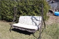 Porch swing (cushion ripped)
