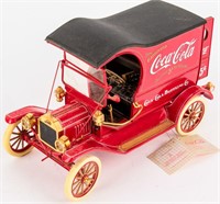 Red Coca Cola Franklin Mint 1913 Ford Model T 1:16
