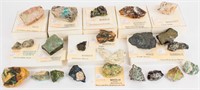 Lot Assorted Rare Copper Minerals Rock Collection