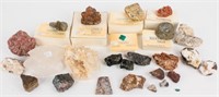 Minerals & Rocks Collection Pyrite, Quartz +