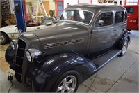 1935 Plymouth 4 Door Slant Back Sedan
