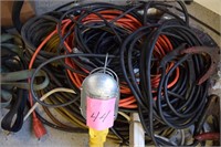 Multiple Work Lights & Extension Cords