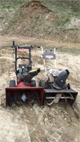 Pair of project snowblowers
