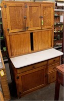 Furniture Vintage Hoosier Kitchen Cabinet