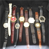 (9) VINTAGE GUESS WATCHES