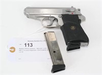 Walther PPK/S stainless, .380 ACP, 3.25" barrel